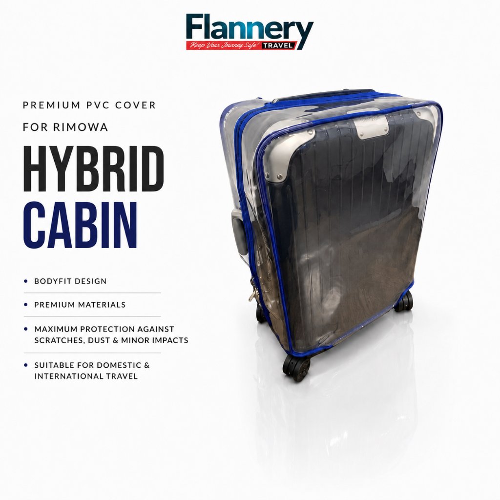 Cover/Protector For Rimowa Hybrid Size Cabin Pelindung/Sarung Koper Rimowa Type Hybrid Cabin Size