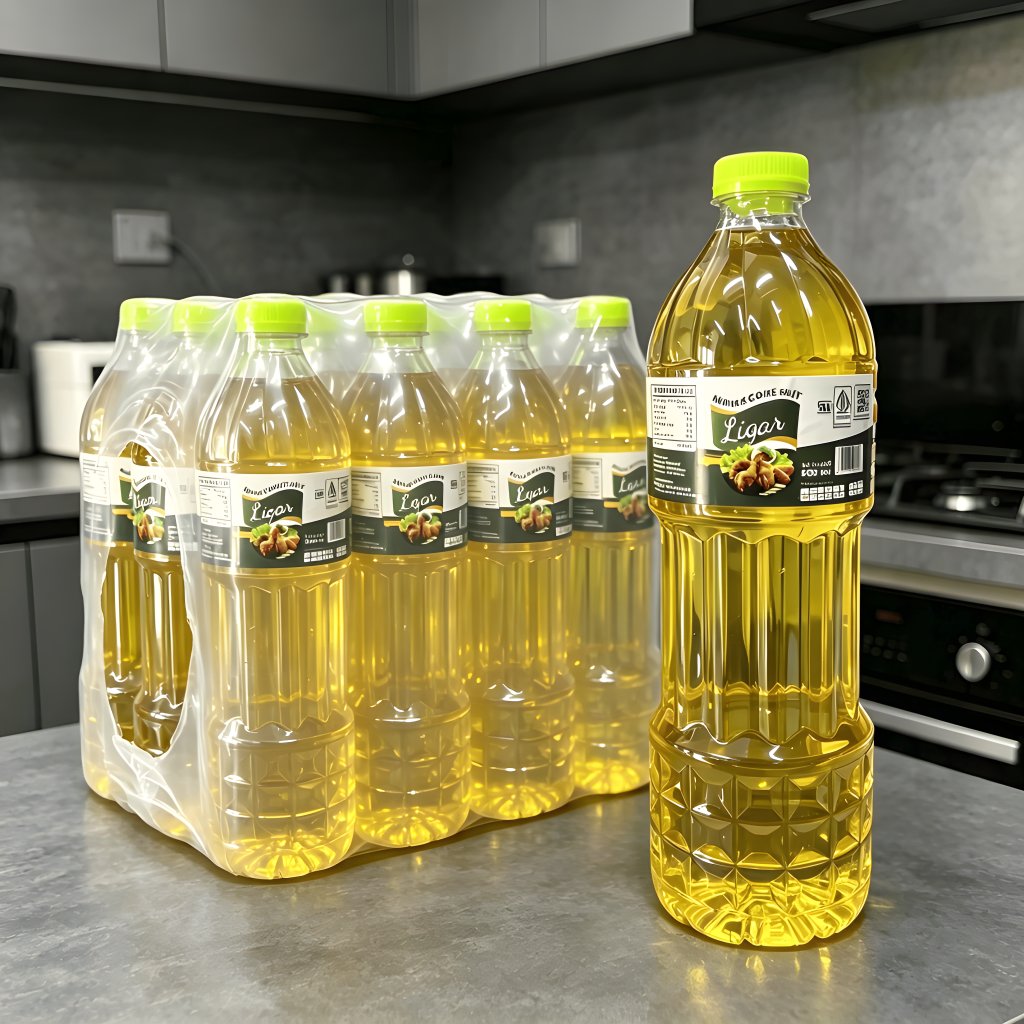 Ligar Minyak Goreng Sawit Premium Kemasan Botol 900 ML 1 Kerat (900 ML X 12 Botol)