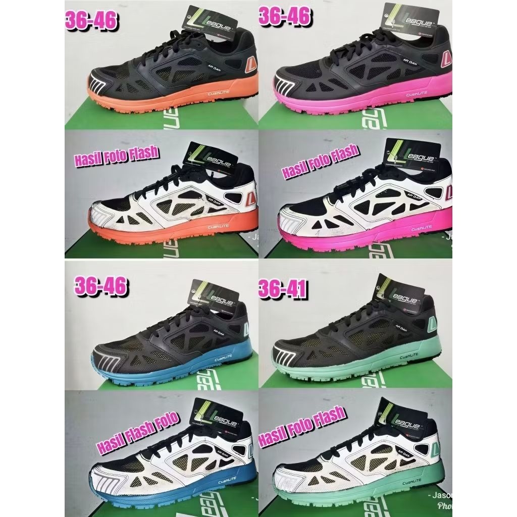 Sepatu League Volans Nocturnal J Step Sneakers Shoes Cowo Cewe Unisex Original Murah Sale