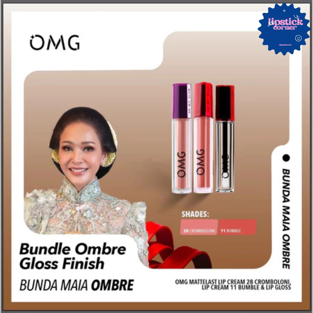 PAKET OMBRE LIPS OMG | Lipcream Ombre Coffee Edition| Ombre Lipcream | Lips OH MY GLAM