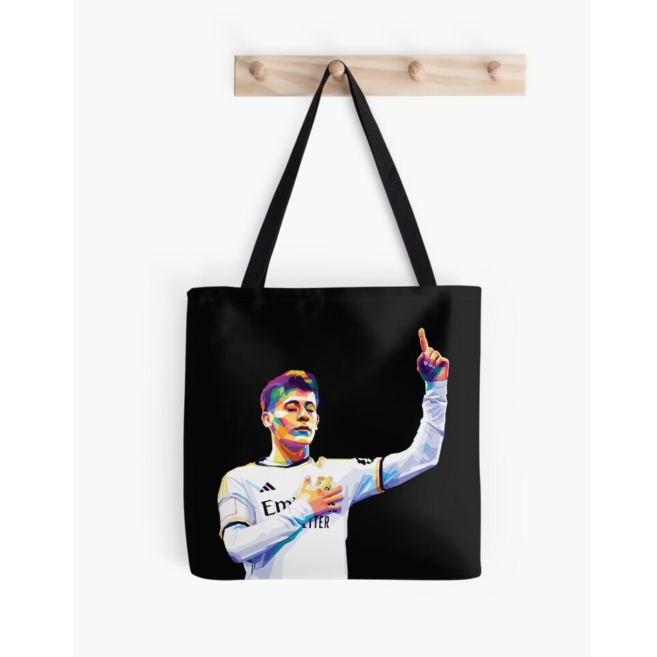 Arda Guler Wpap Art Tote Bag Hitam