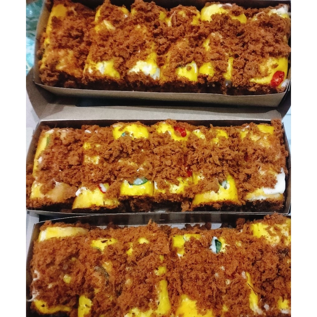 Roti Abon gulung Big box 29x10