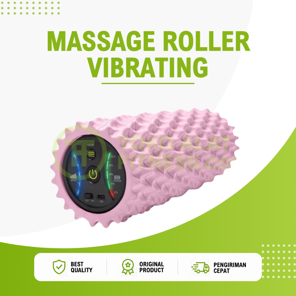 Massage Roller Vibrating With Multiple Speeds for Massaging and Recovery
