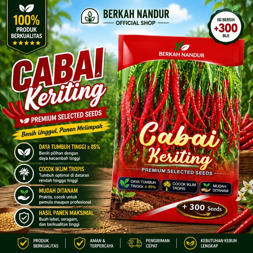 Benih Cabai Keriting Benih Cabe Keriting Benih Cabe Unggul