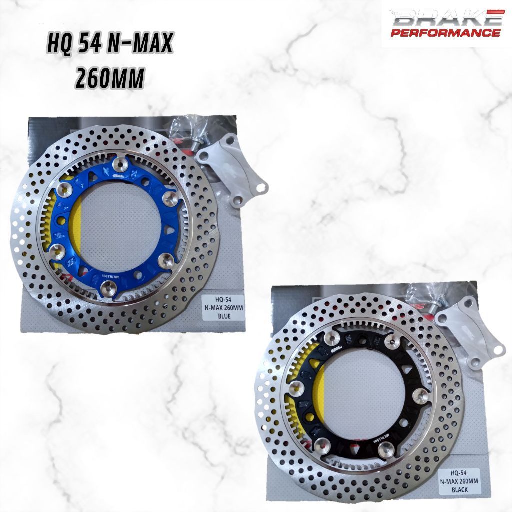 Disc Piringan Cakram Depan Nmax Uk 260mm HQ-50 & HQ-54 Full CNC FastBikes