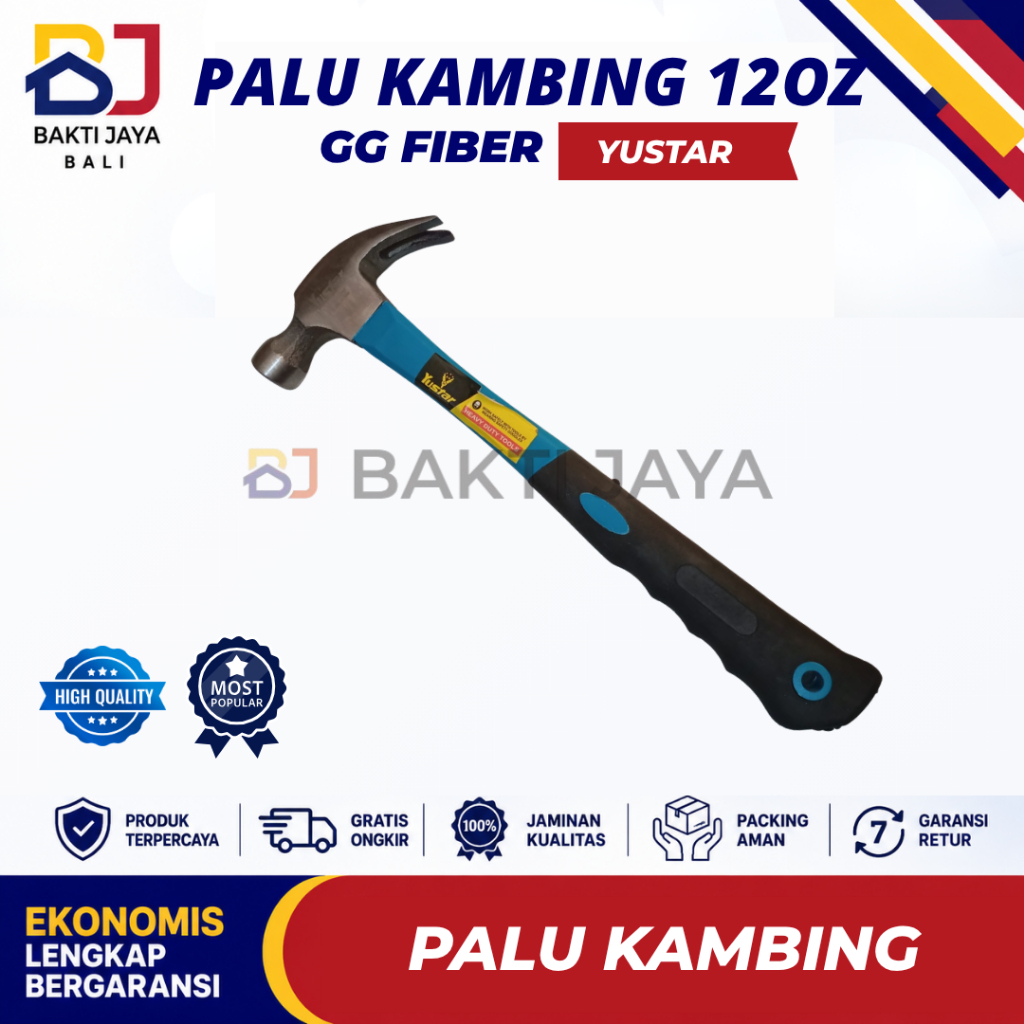 Palu Kambing / Palu / Palu Kambing Gagang Fiber