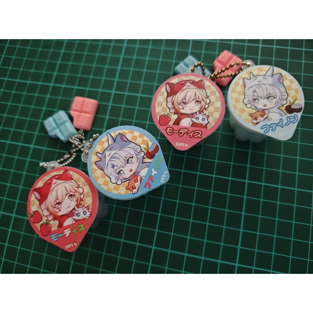 Keychain Pudding Cup HSR Phaidei