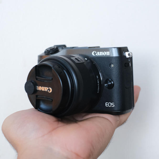 CANON EOS M6 KIT 15-45MM SECOND BEKAS CANON EOS M6 BEKAS MURAH