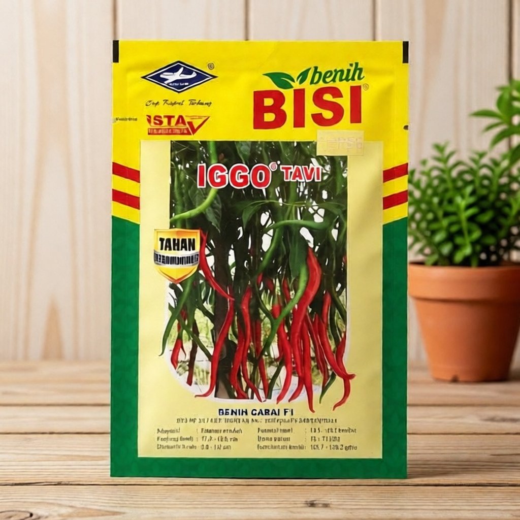 Benih Cabe Keriting Hibrida IGGO Tavi 10 Gram