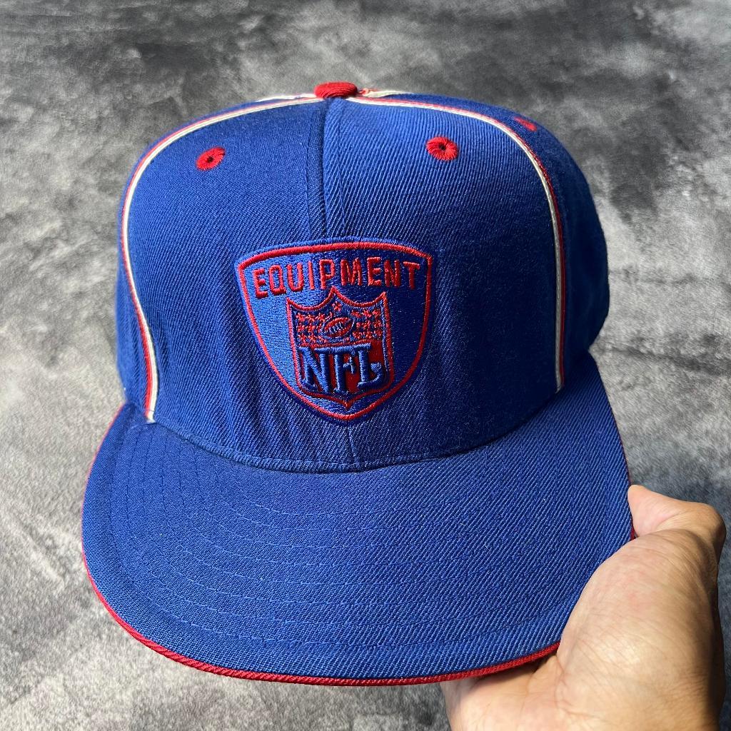 Topi Reebok New York Giant NY Biru Original Baseball Basket Hockey Football Olahraga