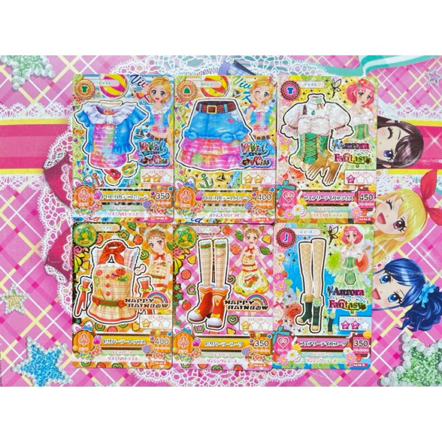 Kartu Aikatsu Rare Jepang Satuan Vivid Kiss Taurus Pizza Parlor Fairy Tale Sakura Kitaoji Otome Hina