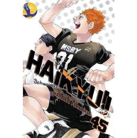 Komik manga haikyuu vol 1-45 by Haruichi furudate Bahasa Indonesia