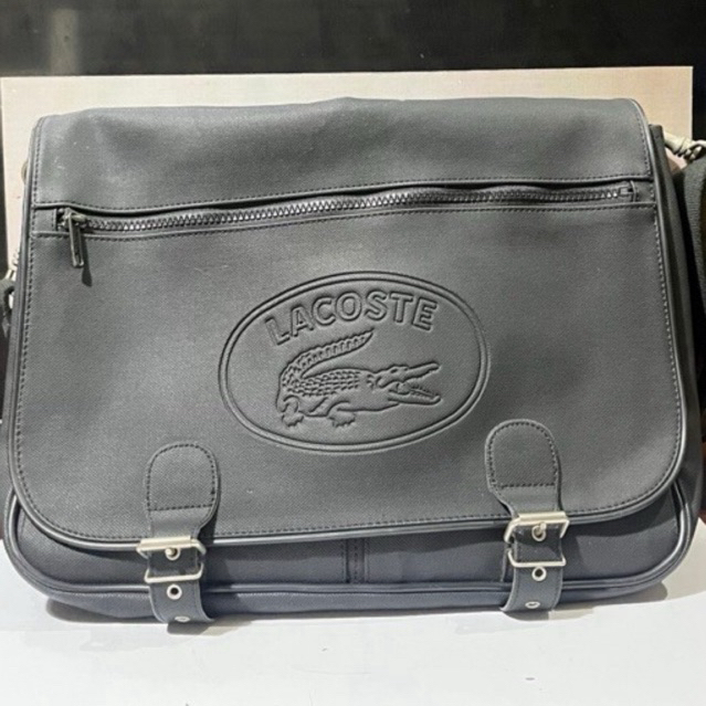Tas Slempang Lacoste Second Original Pj 32cm Lb 39