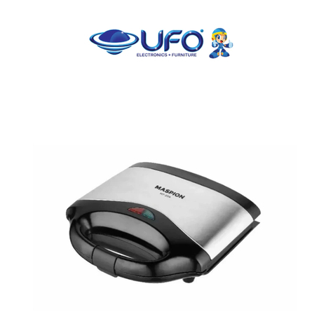 Maspion Elektrik Waffle Maker Anti Lengket MT209