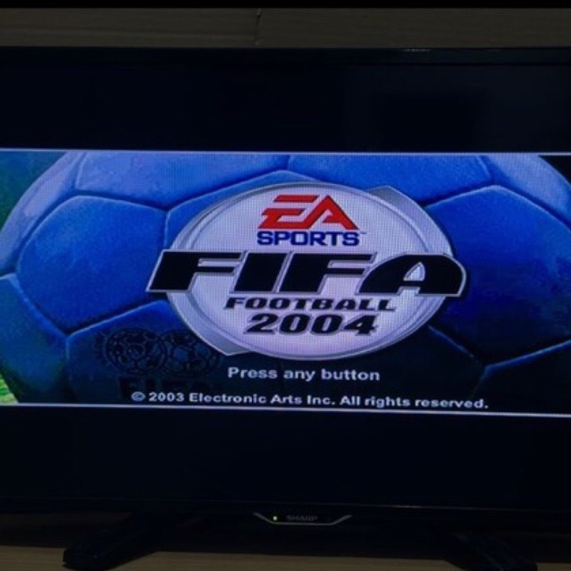 kaset game ps2 ori pal fifa 2004