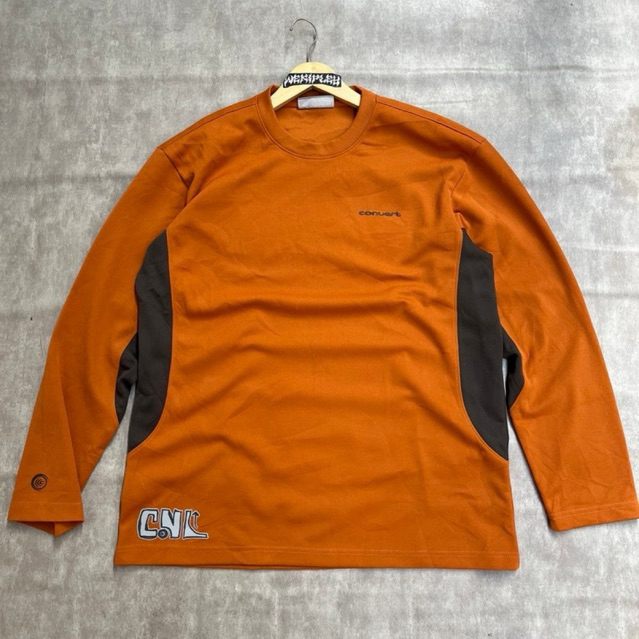 preloved longsleeve c olu mbi a x convert y2k retro lengan tangan panjang kaos baju jersey baselayer