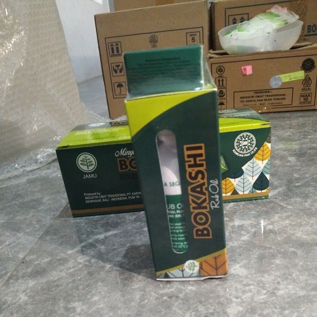 Minyak Oles Bokashi 140ml - Bokashi Pak Oles, Minyak Tradisional