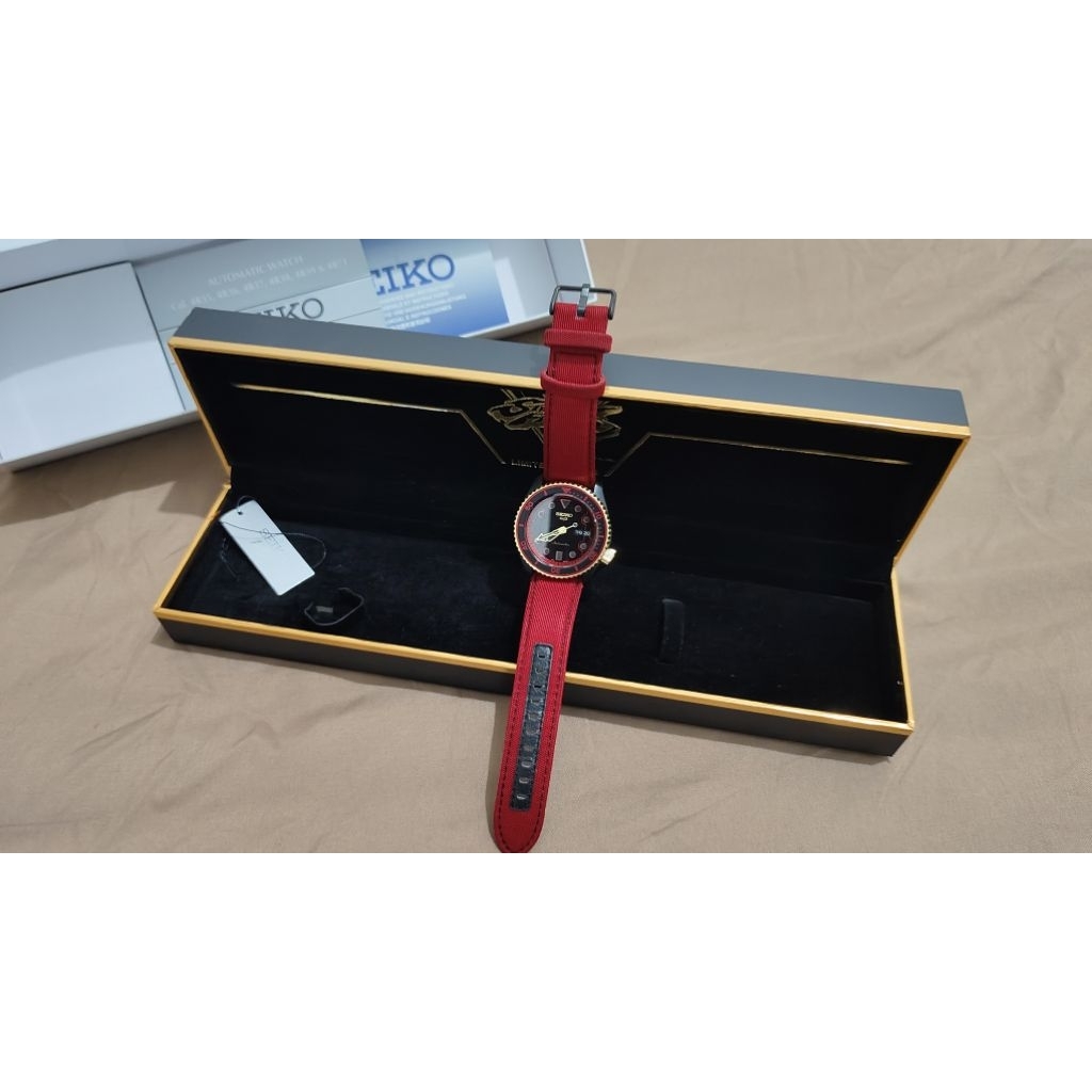 Seiko 5 Sports Street Fighter KEN Limited Edition (second)