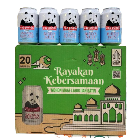 Minuman Cincau Cap Panda Kaleng 1 Dus 20 Kaleng