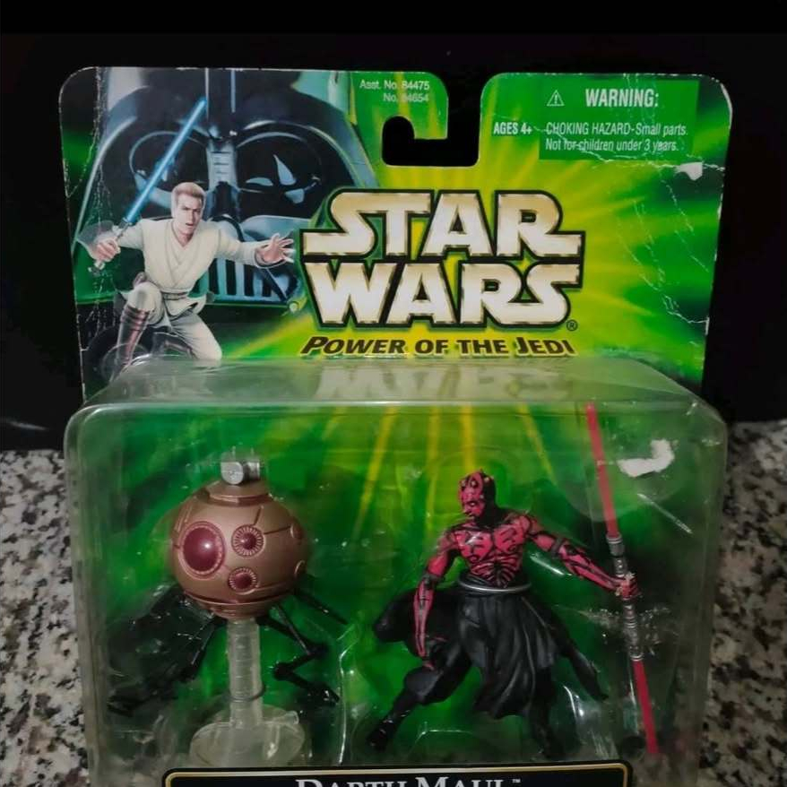 Action Figure Star Wars POTJ Darth Maul Sith Attack Droid Deluxe TOMY MOC