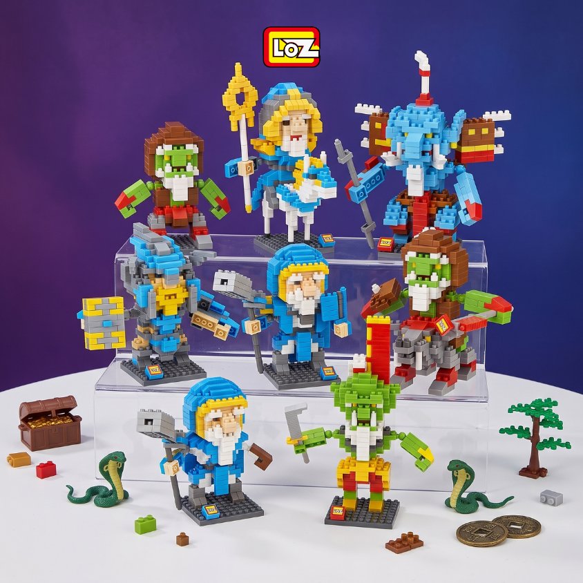 Mainan BrickS WARCRAFT BUY 1 GET 3 Warcraft Series