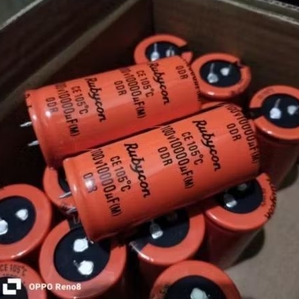 Elco Rubycon 10000uf 100v Original Orange