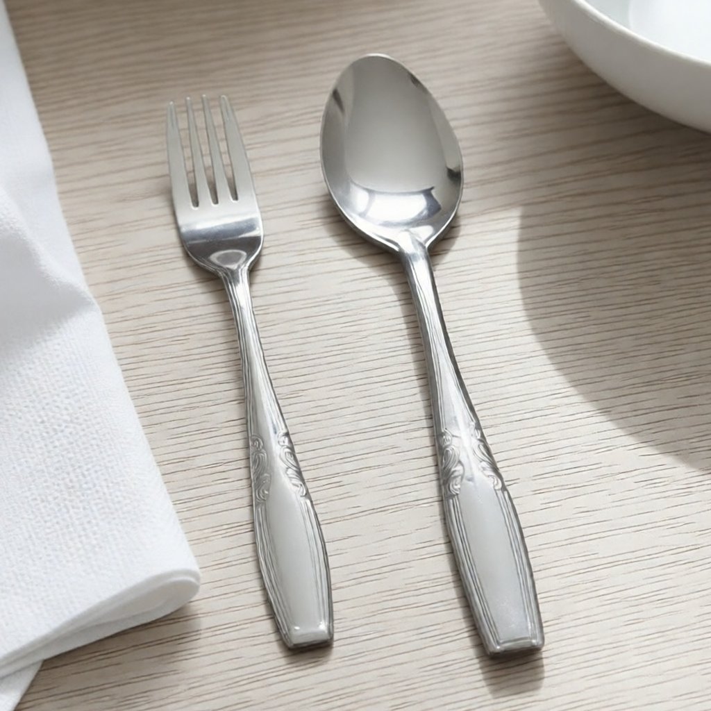 Sendok Garpu Makan Set 2 Lusin