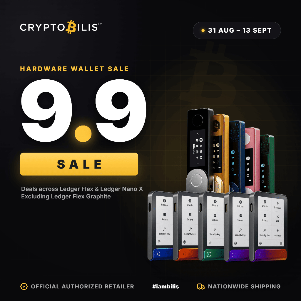 Ledger Nano X - Reseller Resmi Ledger CryptoBilis Indonesia