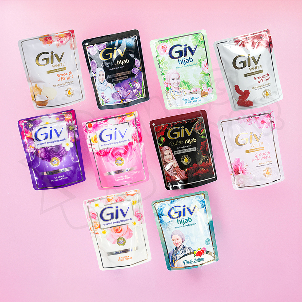 GIV Sabun Cair 60 ML / GIV Body Wash 60 ML/ Sabun GIV 60 ML