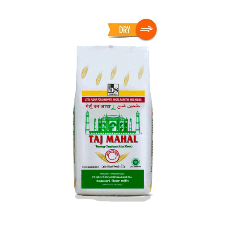 Bogasari Taj Mahal Tepung Gandum Halus 2 Kg