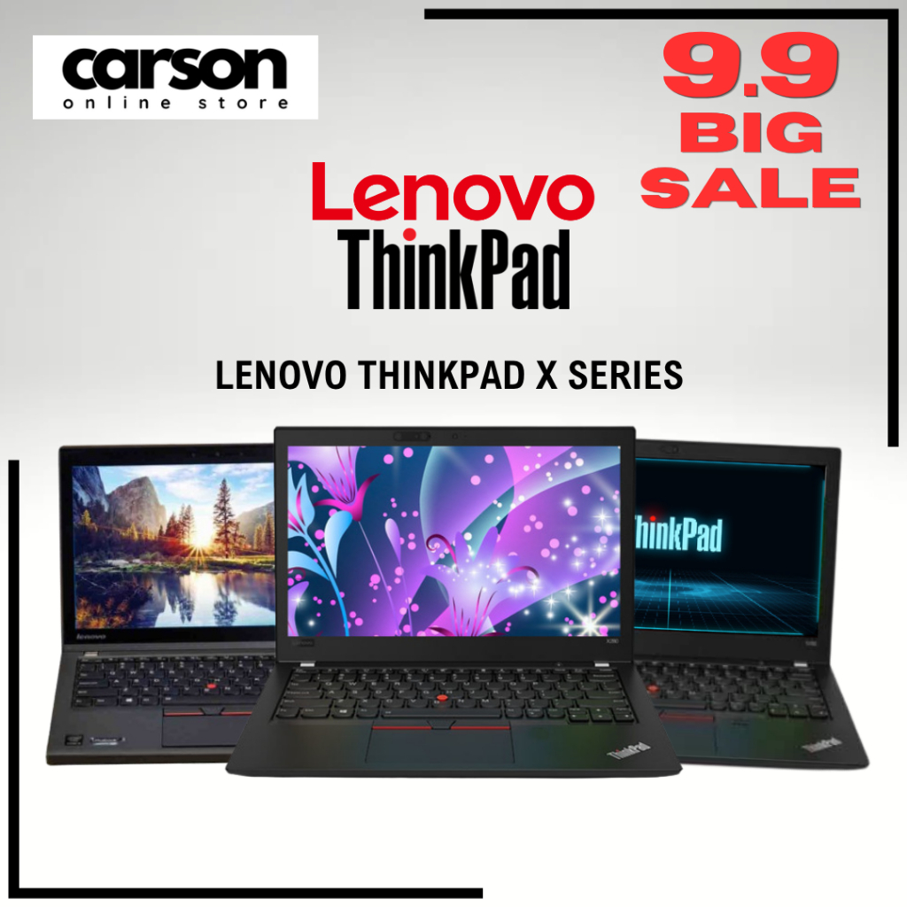 Laptop Lenovo Thinkpad X Series X240 X250 X260 X270 X280 Core i3 / i5 / i7 Original Murah Bergaransi
