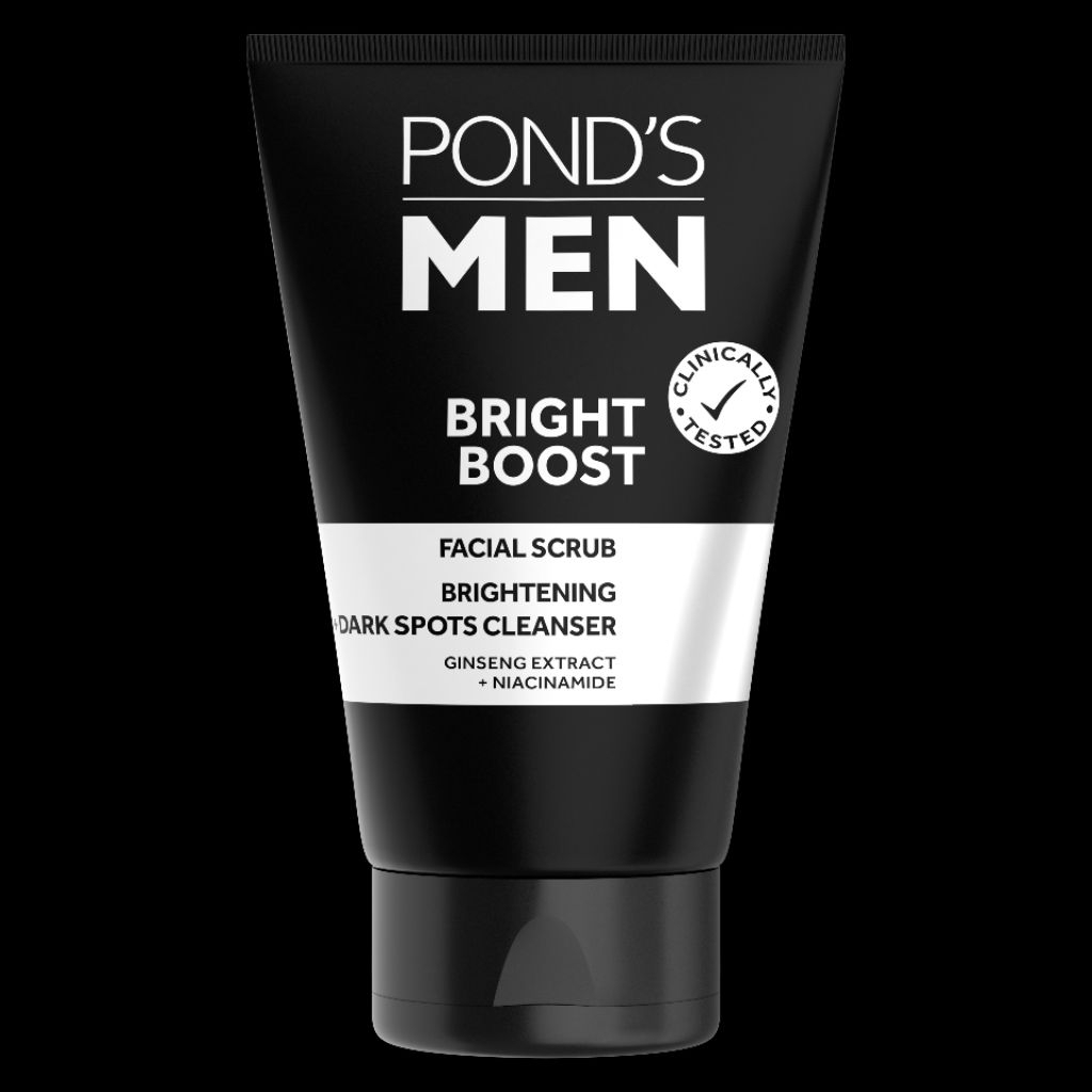 Ponds Men facial foam - ponds men bright boost facial wash - ponds sabun wajah pria