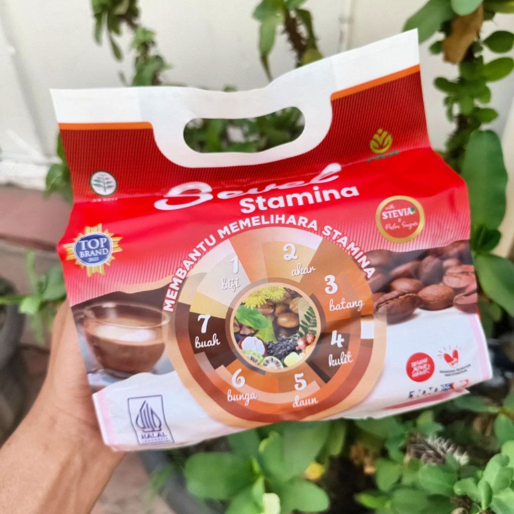 KOPI SEVEL HNI 7 ELEMEN - Kopi Herbal Rempah - 1 Box 10 Sachet - BPOM