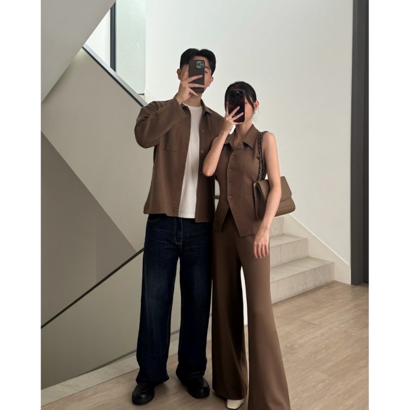 Kadaka Everyday Basics Collection | Outer Dress Culotte and Men Jacket | Couple Group Family Outfit 