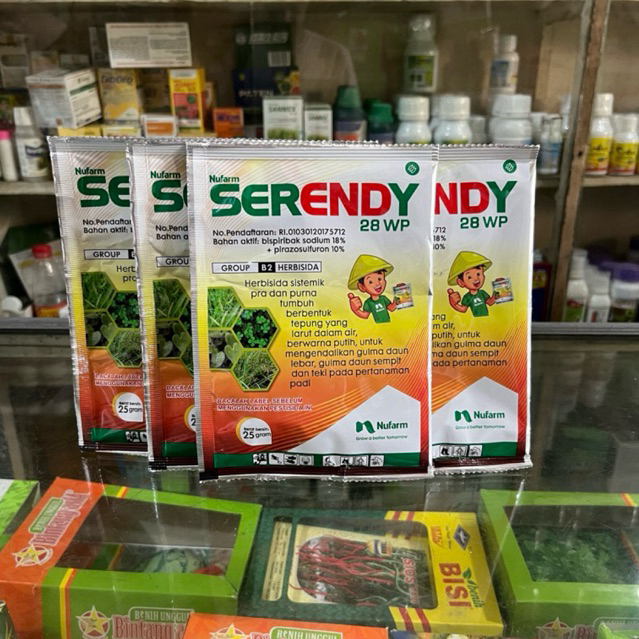 serendy herbisida padi 25 gr