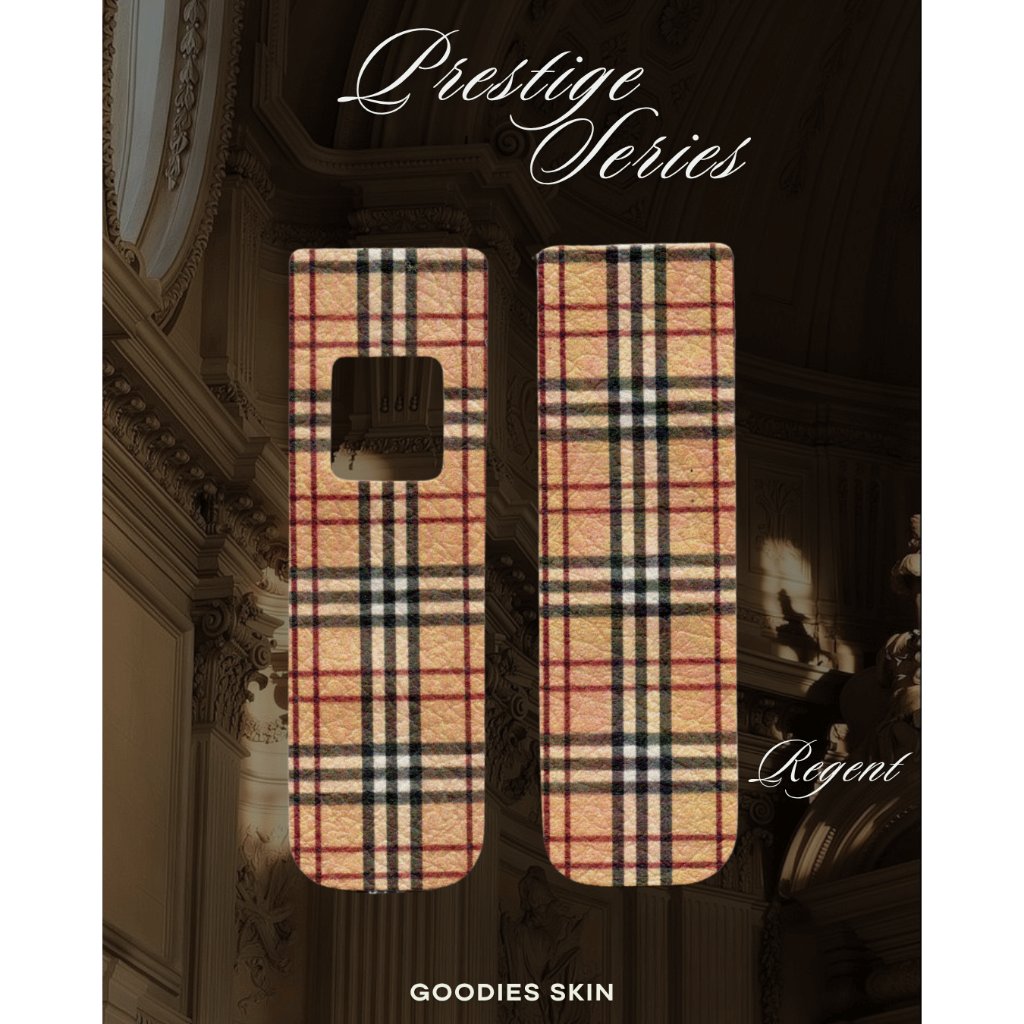 Cover Kulit Burberry Xlim  Pro 1, Xlim Pro 2, Xlim Go, FM SIgnature Premium | Leather Skin Anti Gore