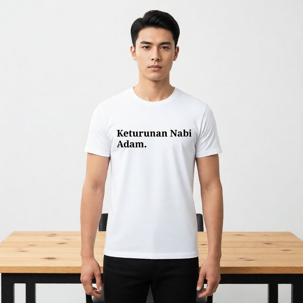 Kaos Pria Tshirt Wanita Unisex Dewasa Custom Kata Kata Keren Pejuang Subuh Doa Ibu Keturunan Nabi Ad