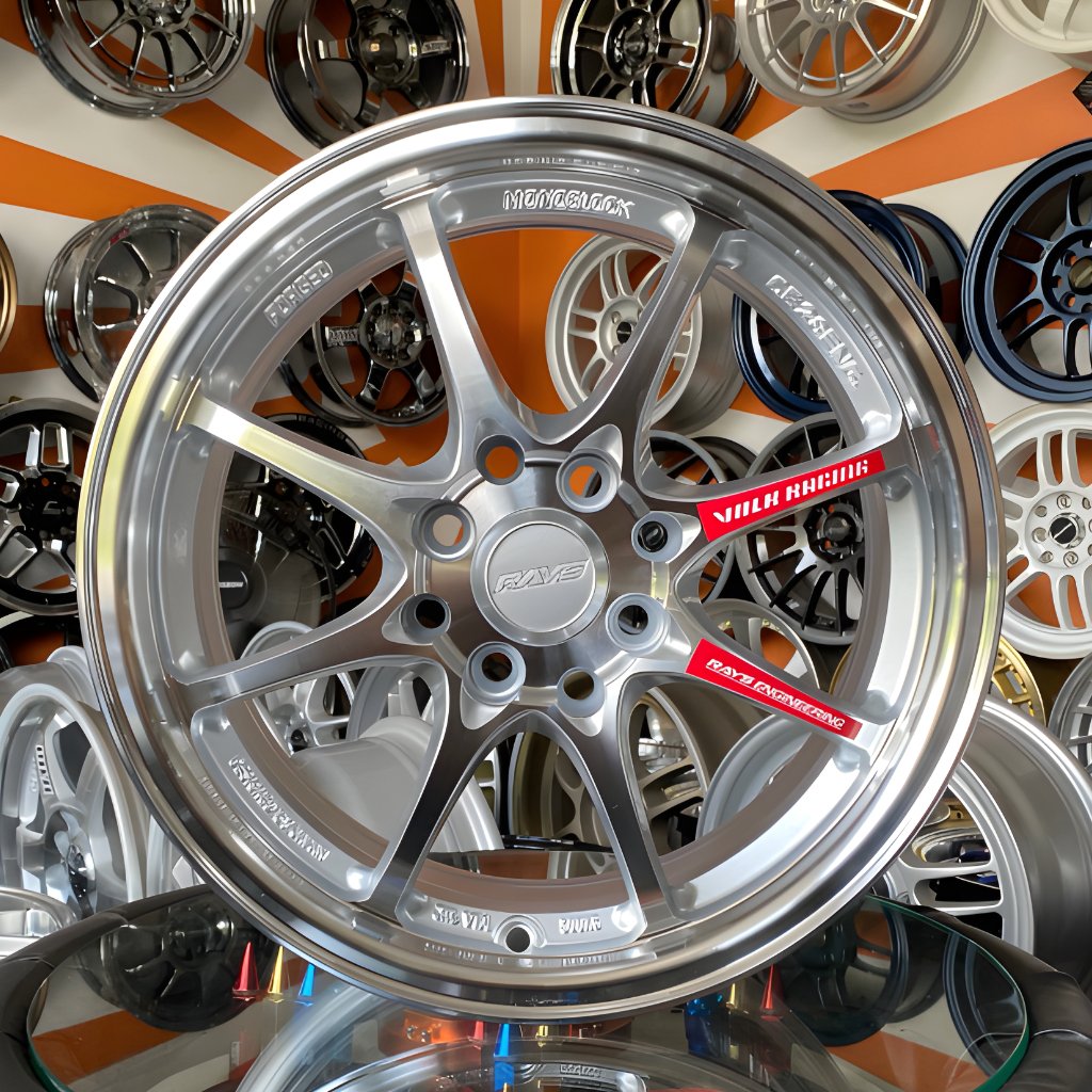 velg racing ce28 ring 15 lebar 6,5 et40 silver polish velg mobil ce28 r15 untuk yaris mobilio freed 