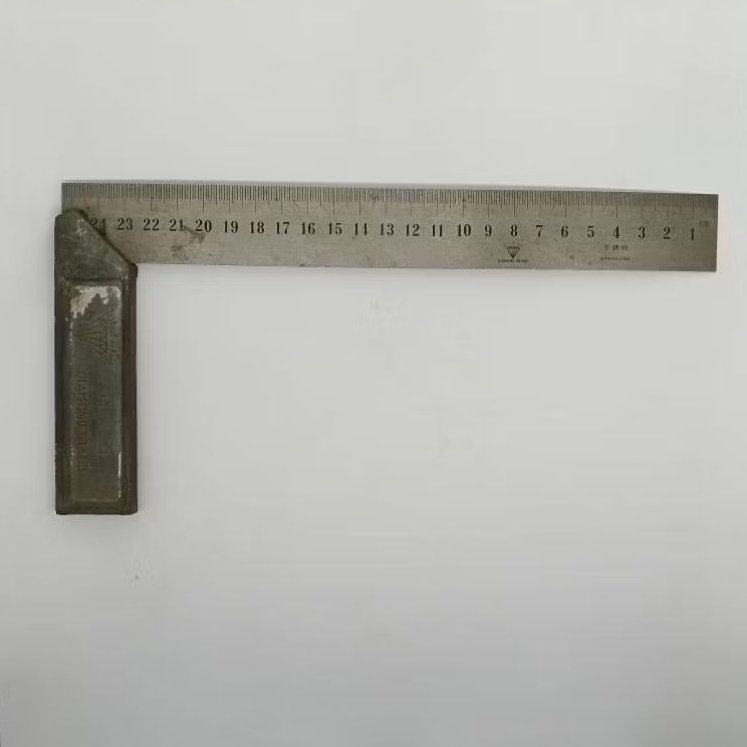 Penggaris siku 12" stainless 90 derajat (try square) 24 cm merek Diamond