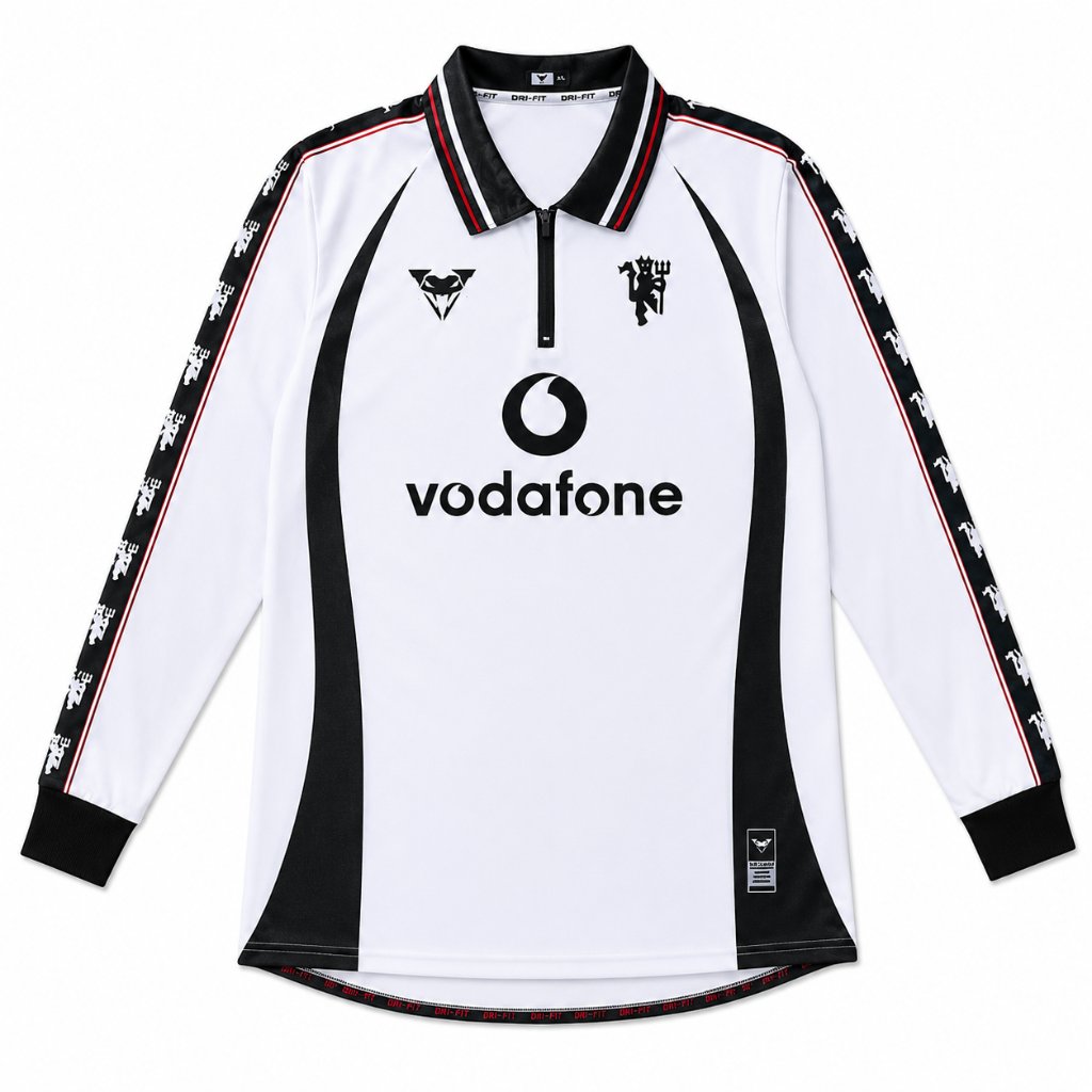 JERSI TANGAN PANJANG MANCHESTER UNITED PUTIH