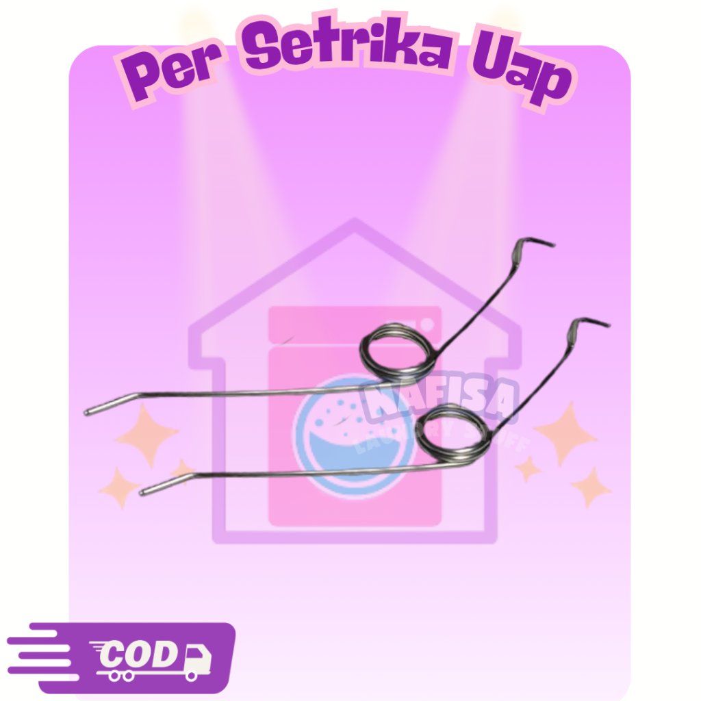 Per Setrika Uap Geser / Per Gosokan Kawat Baja / Spring Setrika Uap