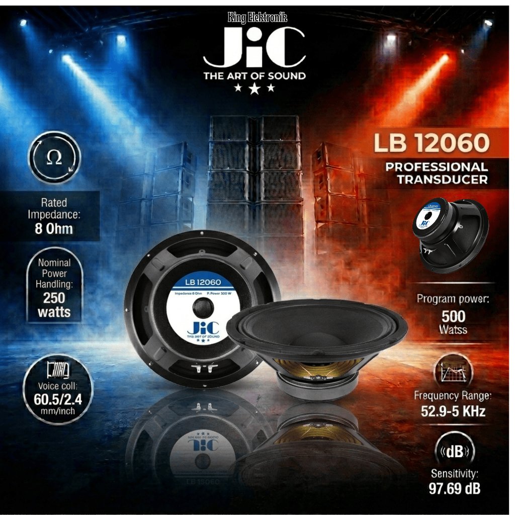 Speaker 12 Inch JIC LB 12060