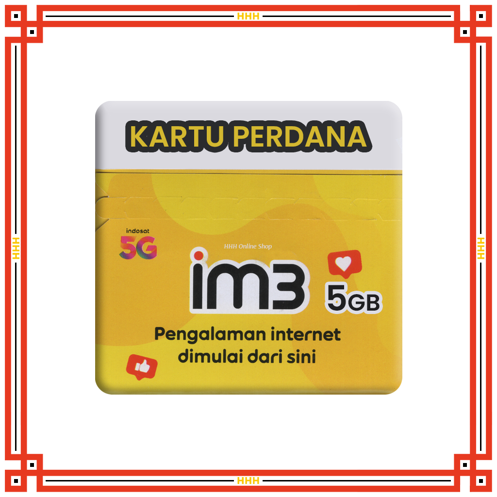 Kartu Perdana IM3 Kuota 5GB | Indosat 5G Lancar dan Stabil Sinyalnya