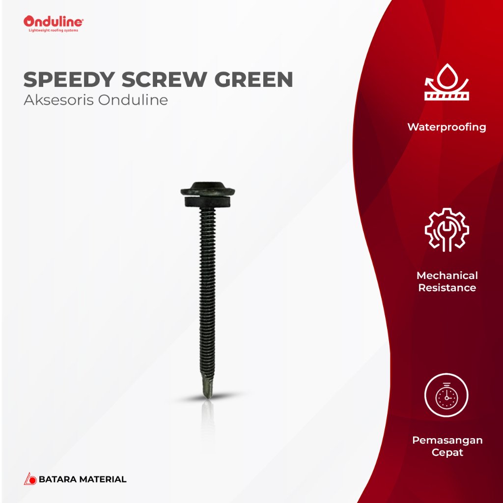 Speedy Screw Onduline Green