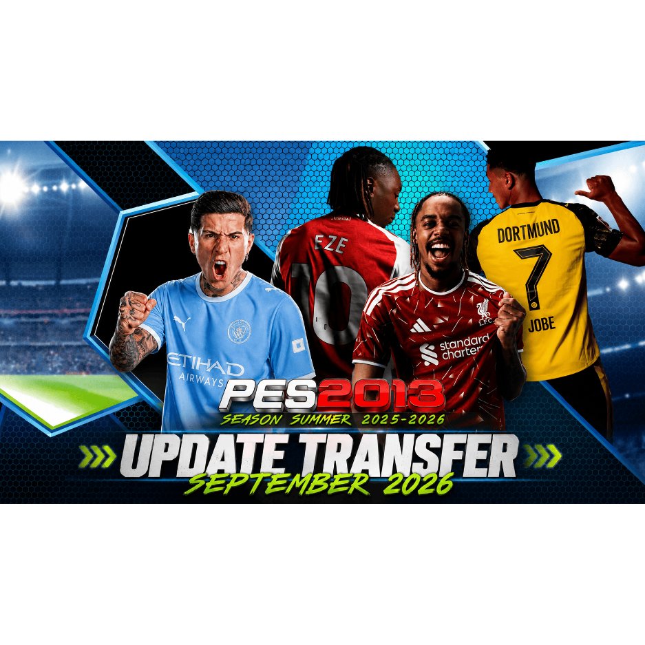 PES 2013 DOEL PATCH PS3 SUMMER SEASON 2026 UPDATE TRANSFER SEPTEMBER 2026 VIA EMAIL