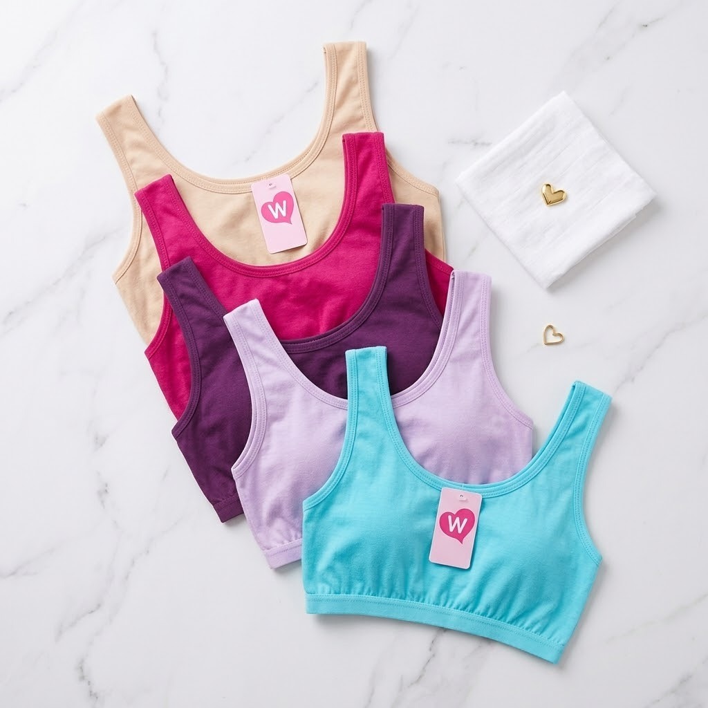 Miniset remaja smp | Bra remaja anak permpuan | Mniset remaja cewe sd smp | Miniset anak isi 3 pcs