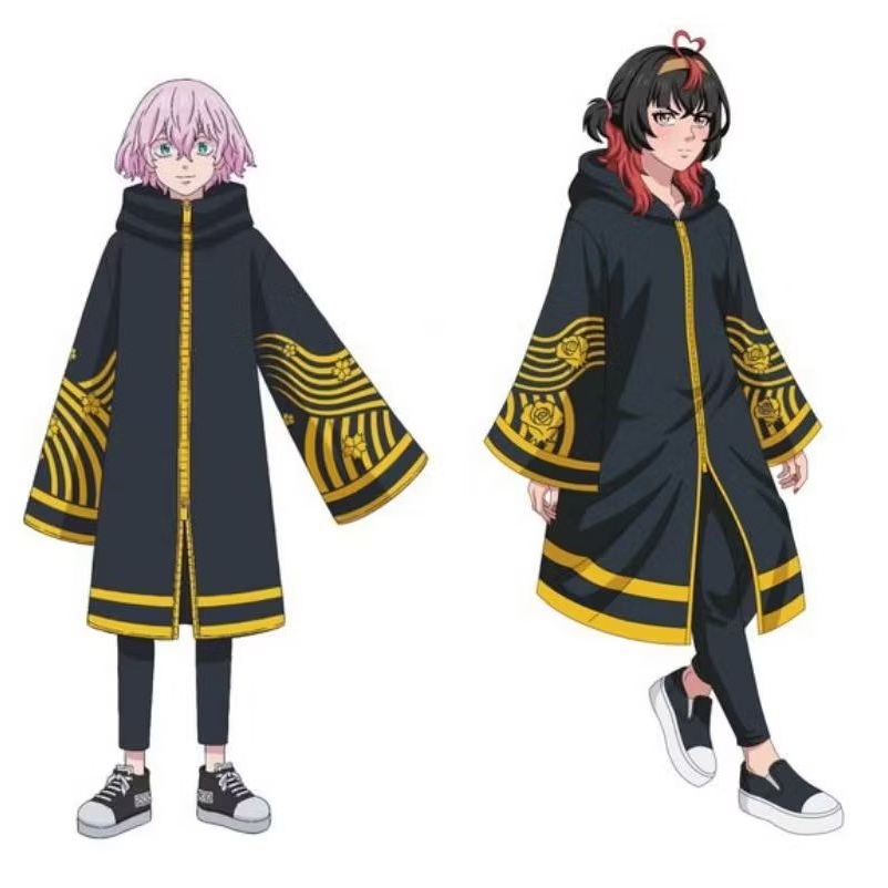 jubah anime cosplay brahman kawaragi senju touman manji ini