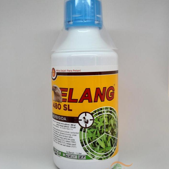 ELANG 1LITER HERBISIDA SISTEMIK GLIFOSAT 480SL / elang 1L