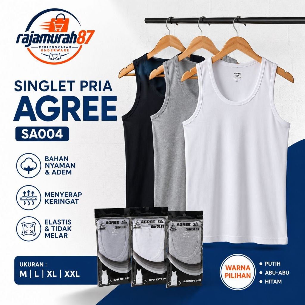 SINGLET AGREE SA 004 / SINGLET PRIA AGREE / SINGLET PRIA AGREE SPORT
