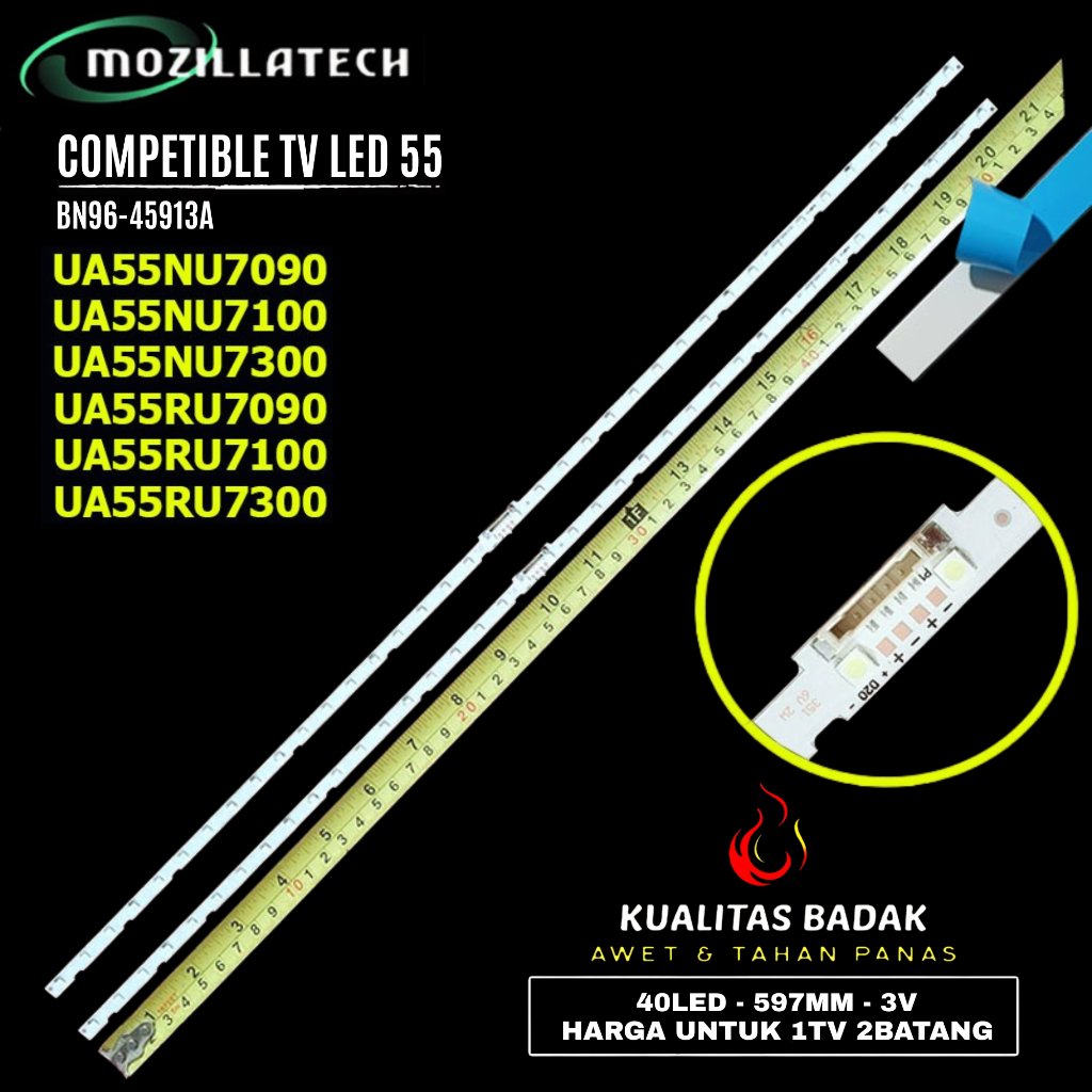 BACKLIGHT TV SAMSUNG 55RU UA55NU7090 UA55NU7100 UA55NU7300 UA55RU7090 AOT-55-NU7100 BN96-45913A